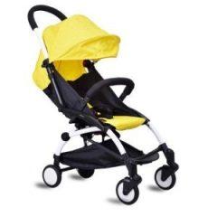 stroller baby time yellow