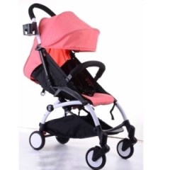 kolyaska baby time pink